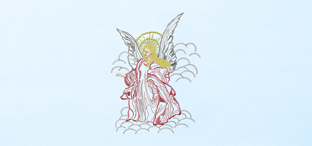 Angel Blue Faux
